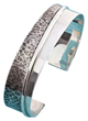 Silver Hammered Bracelet